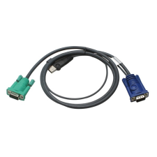 ATEN KVM Kábel USB VGA 1.2m kábel és adapter