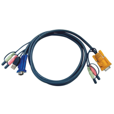 ATEN KVM Kábel USB VGA 5.0m kábel és adapter