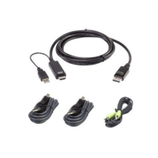 ATEN USB Universal Secure KVM Cable Kit 1,8m Black (14.01.7335) kábel és adapter
