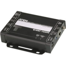 ATEN VE814AT AV jeltovábbító Fekete (4K HDMI HDBaseT Dual-View) kábel és adapter