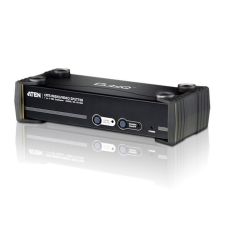 ATEN VS1504T A4-Port VGA/Audio/RS-232 Cat 5 Splitter kábel és adapter
