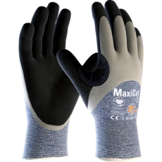 ATG 34-505 MaxiCut Oil vágásbiztos olajálló védőkesztyű (szürke/fekete, 8/M)