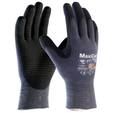 ATG 52-3445 MaxiCut Ultra vágásbiztos védőkesztyű (kék/fekete, 9/L)