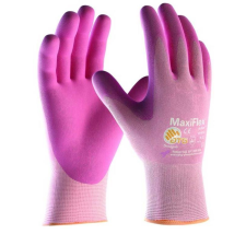 ATG Kesztyű ATG (34-814) (Bliszteres) Maxiflex Active tenyérmártott nitril pink 07 védőkesztyű