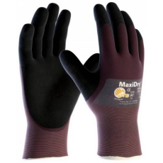 ATG Kesztyű ATG (56-425) Maxidry tenyér mártott szerelő olajálló purple/black 08