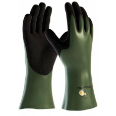 ATG Kesztyű ATG (56-633) Maxichem tenyérmártott vágásálló teljes vegyi védelem green/black 12