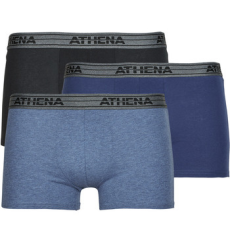 Athena Boxerek BASIC COTON Pack de 4 Kék EU XL