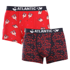 Atlantic 2PACK többszínű Atlantic férfi boxeralsó (2GMH-018) M