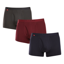 Atlantic 3PACK többszínű Atlantic férfi boxeralsó (3MH-184) L férfi alsó