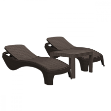  Atlantic duo kerti nyugágy set Rosario asztallal kerti bútor
