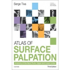 Atlas of Surface Palpation – SERGE TIXA idegen nyelvű könyv