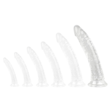  Átlátszó Dildo No Ball 3XL 28 x 5.5cm műpénisz, dildó