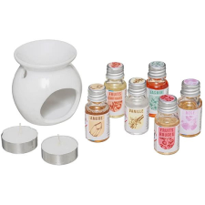 Atmosphera illatolaj + aromalámpa - 10ml, 6db illóolaj