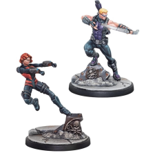 ATOMIC MASS GAMES Marvel: Crisis Protocol - Hawkeye & Black Widow figura szett kiegészítő játékfigura