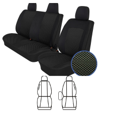 ATR Méretpontos üléshuzat Peugeot Bipper 2007-2017 első 1+1 ülésre – ATRA ülésbetét, üléshuzat