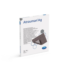 Atrauman® Ag ezüsttartalmú sebfedő (10x10 cm; 10 db) gyógyászati segédeszköz