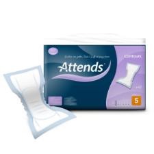 ATTENDS CONTOURS REGULAR 5 (1091 ML) inkontinencia betét gyógyászati segédeszköz