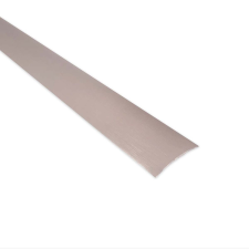  Átvezető profil eloxált alu öntapadó csiszolt rozsdamentes acél színű dekorburkolat