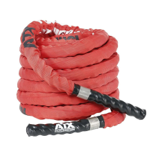 ATX Nylon-al bevont battle rope edzőkötél 15m - piros fitness eszköz