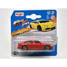  Audi A6 (2019) - piros -  Maisto - 1:64 autópálya és játékautó