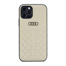 Audi Apple iPhone 12 Mini Audi hátlap - Bézs tok és táska
