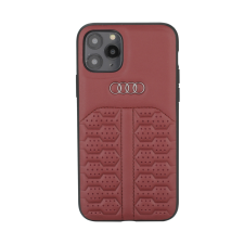 Audi Apple iPhone 12 Mini Audi hátlap - Bordó tok és táska