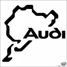  AUDI matrica Nürburgring matrica