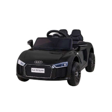 Audi R8 elektromos kisautó - fekete színben elektromos járgány