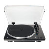 Audio-Technica AT-LP70XBTBS Teljesen automatikus, vezetéknélküli, szíjhajtású lemezjátszó, fekete-ezüst