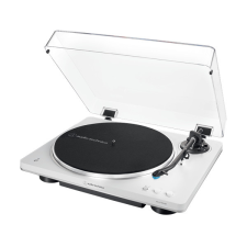 Audio-Technica AT-LP70XBTWS automata szíjhatásos fehér-ezüst Bluetooth/bakelit lemezjátszó lemezjátszó