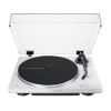 Audio-Technica AT-LP70XBTWS Teljesen automatikus, vezetéknélküli, szíjhajtású lemezjátszó, fehér-ezüst