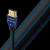Audioquest Blueberry HDMI 2.1 - HDMI 2.1 kábel 2.0m Fekete/Kék (HDM18BLUE200)