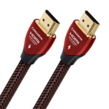 Audioquest Cinnamon HDMI - HDMI 2.1 Kábel 1.5m - Fekete/Piros (HDM48CIN150) kábel és adapter