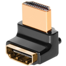 Audioquest hdm90w hdmi type a aljzat - type a aljzat aranyozott csatlakozós 90 fokos adapter kábel és adapter