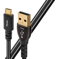 Audioquest USB Micro USB Átalakító Fekete 75cm USBPEA0.75MI kábel és adapter