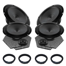  Audison Prima autóhangszóró csomag Skoda Kodiaq 2016-hoz, 100W RMS elektromos alkatrész