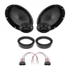  Audison Prima autóhangszóró szett Volkswagen Touareg 2010-2018 első ajtajához, 100 W RMS, 200 mm