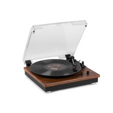Audizio RP112L Retro lemezjátszó Bluetooth hangszórókkal &- 8211; Világos fa lemezjátszó