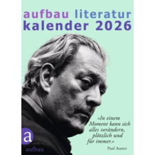 Aufbau Literatur Kalender 2026 – Thomas Böhm,Catrin Polojachtof naptár, kalendárium