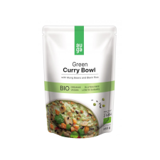 Auga Bio Green Curry Bowl zöld curry fűszerekkel, mungóbabbal és fekete rizzsel, 283g  *CZ-BIO-001 certifikát alapvető élelmiszer