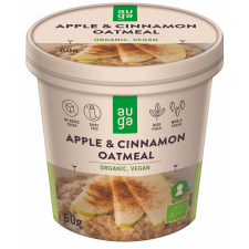 Auga Organic wholegrain oatmeal 60 g apricot banana reform élelmiszer