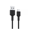 Aukey CB-CD30 USB-A apa - USB-C apa 2.0 Adat és töltőkábel - Fekete (0.9m)