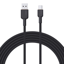 Aukey USB-A - USB-C kábel 1,8m fekete (CB-NAC2) (CB-NAC2) kábel és adapter