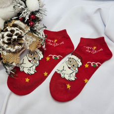 Aura Via Mikulásos-Karácsonyi női titokzokni 35-38