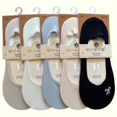 Aura Via női microfiber titokzokni szilikon tapadással(5 szín)