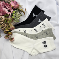 Aura Via Női zokni masni mintás 5 pár/cs 35-38 női zokni