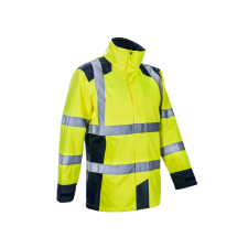  AURO ESŐPARKA GRS, HI-VIZ SÁRGA NAVY_M munkaruha