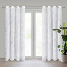  Aurora Eva Minge fehér design függöny 140x250 cm lakástextília