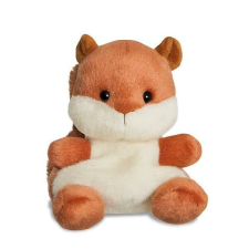 Aurora Palm Pals Nibbles mókus plüss babzsák figura 13 cm plüssfigura