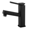 AUSTLER FH-3400 mosdó csaptelep - kihúzható multifunkciós fej (fekete)
